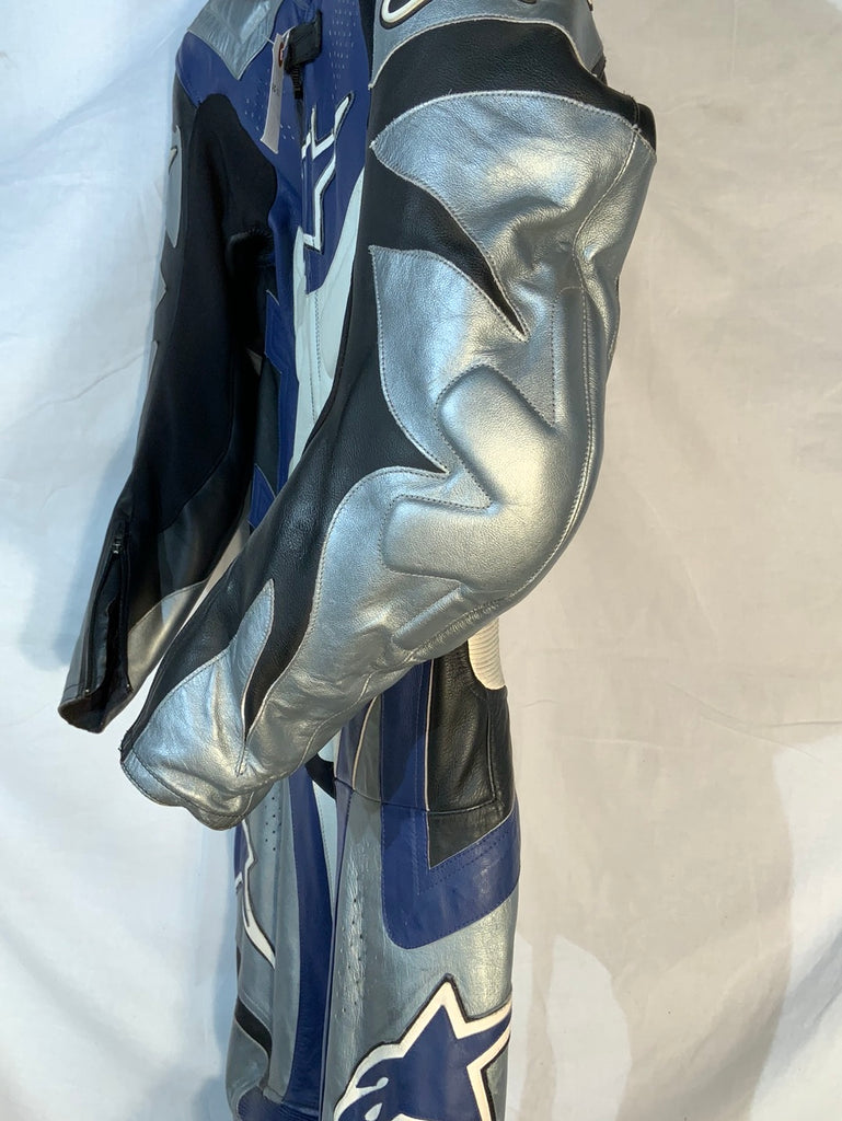 AlpineStars 1-piece leather race suit