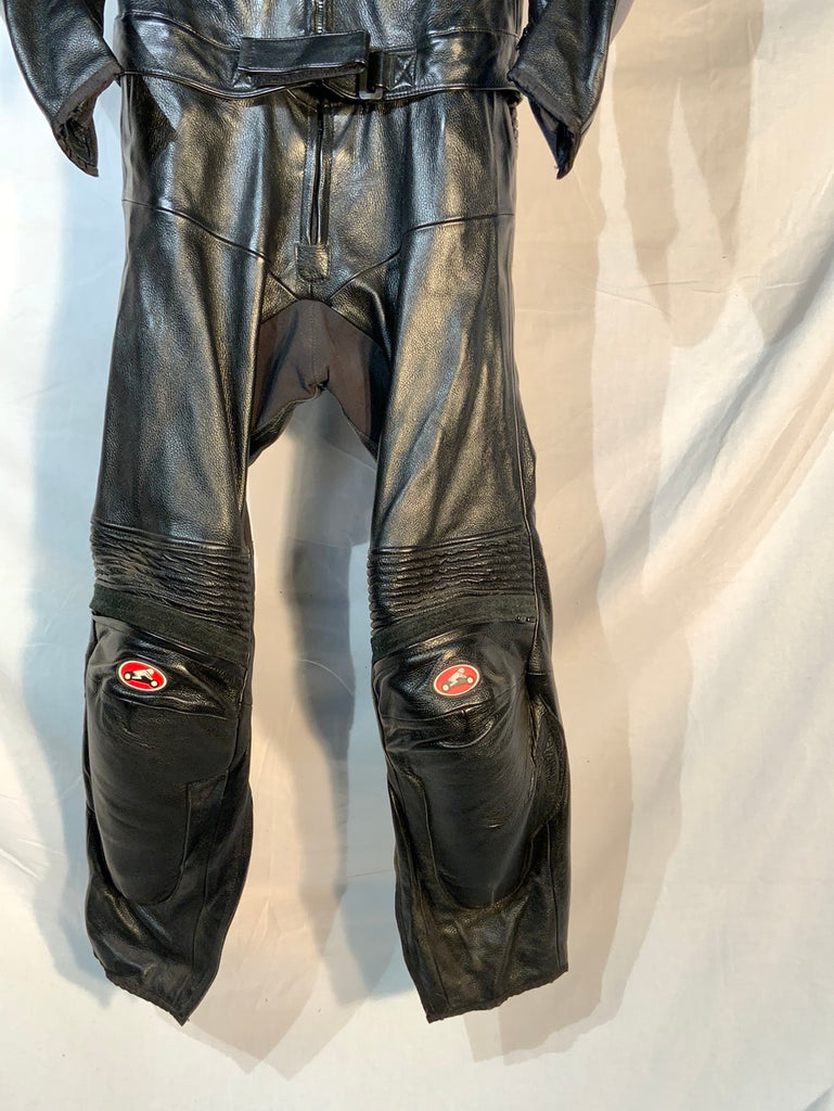 Helimot 2-piece leather riding suit