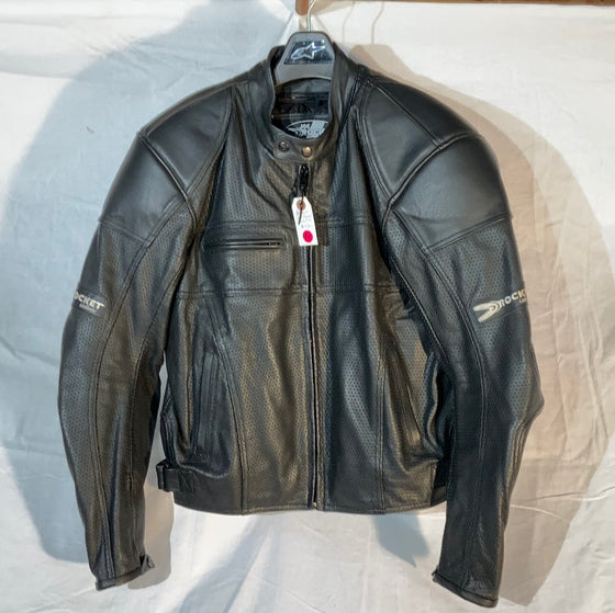 Joe Rocket Perforated Leather Jacket with Liner