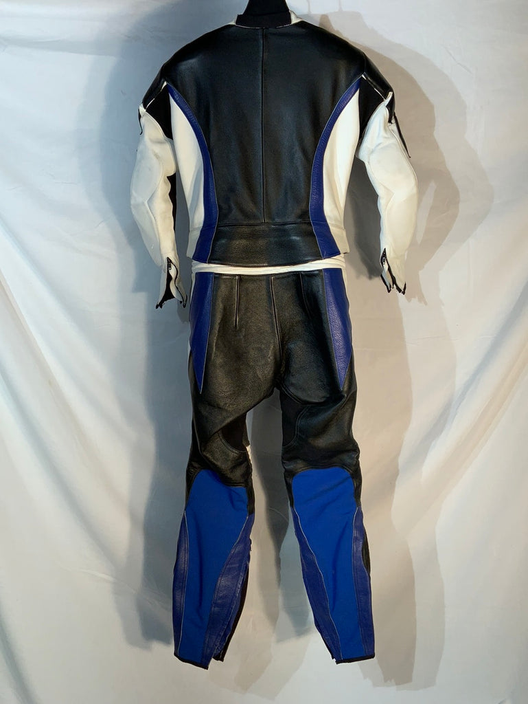 Helimot 2-piece leather race suit w/liner