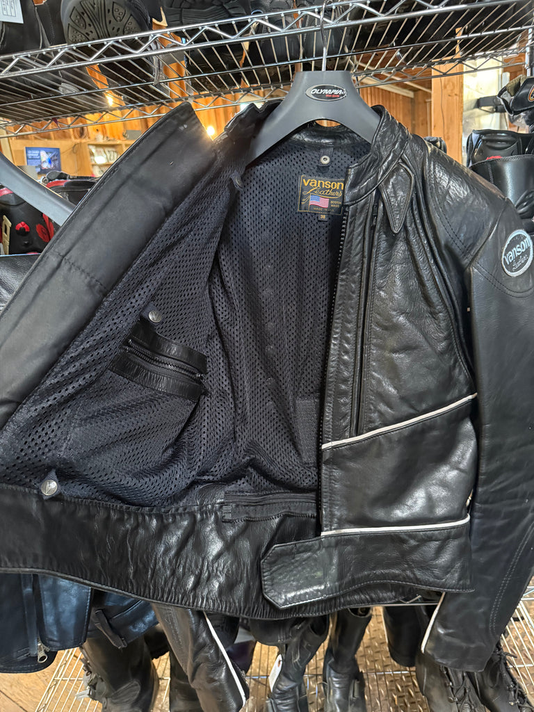 Vanson Leathers 2-piece suit