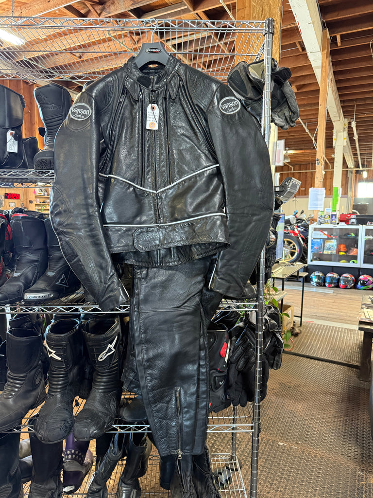 Vanson Leathers 2-piece suit
