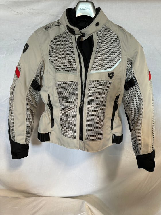 Rev’it Sand 2 White and Black Textile Jacket