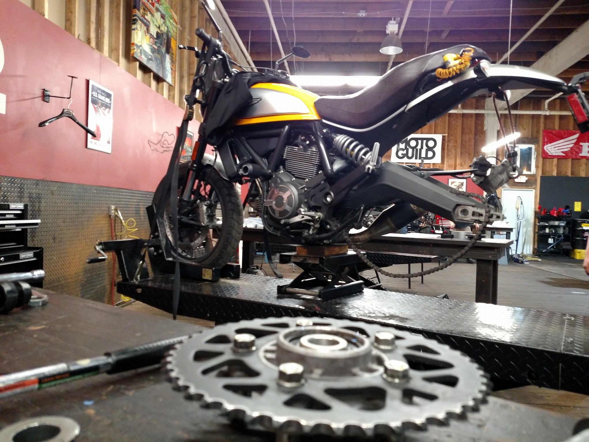 gear moto srl Used motorcycle gear, repair classes and storage and in San Francisco